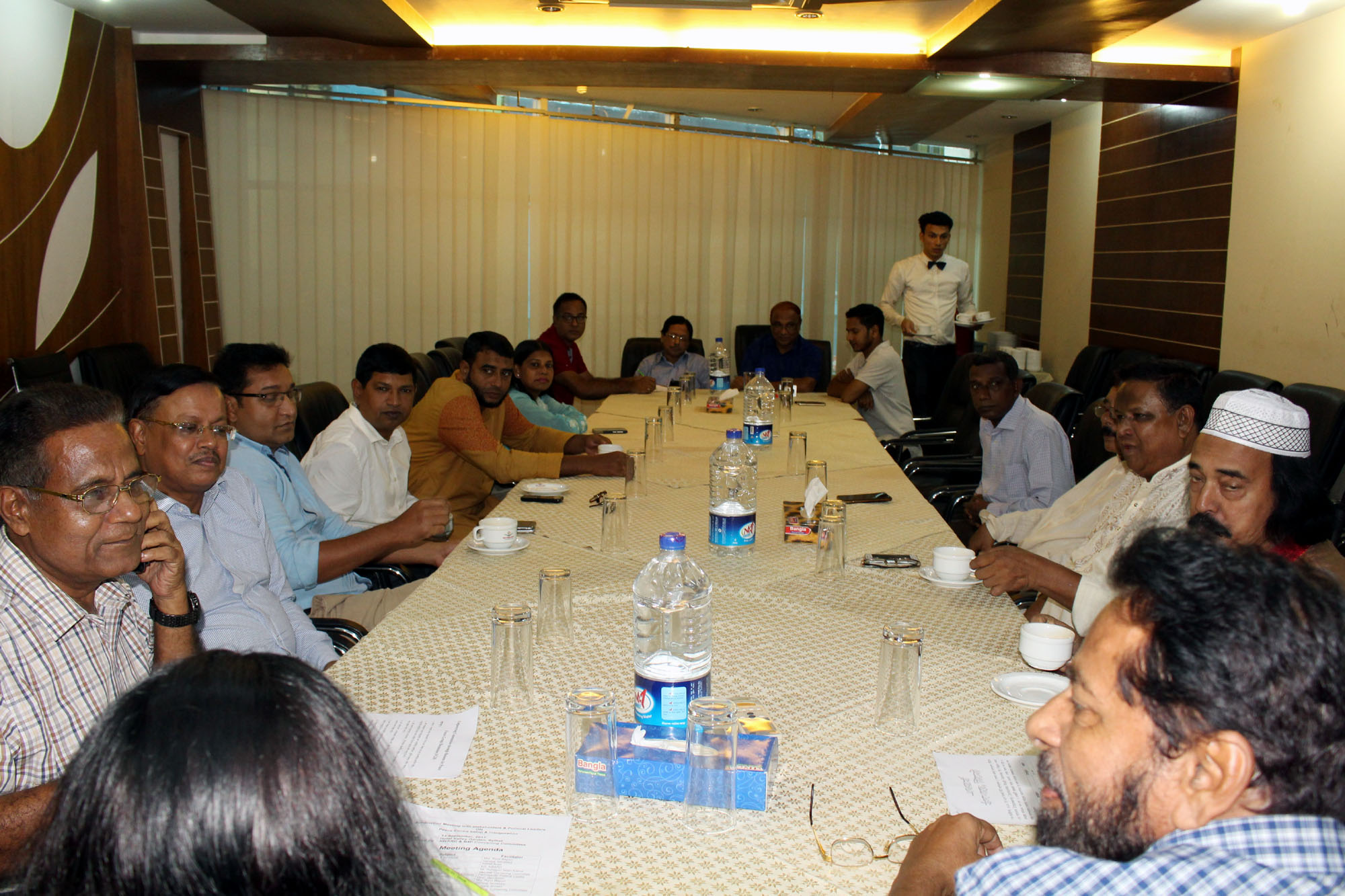 Coordination Meeting WITH Stack-holders & Political Leaders on Peace Center Setup & Inauguration 