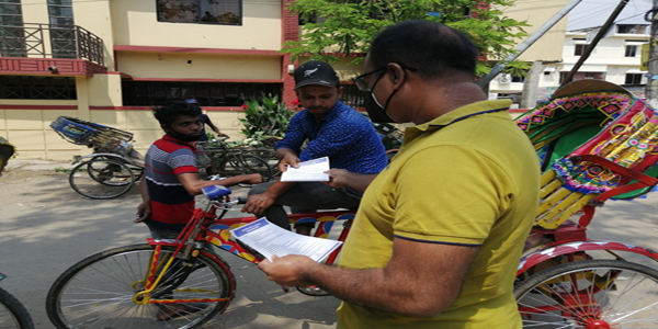 COVID- 19 Awarness Leaflet Distribution 